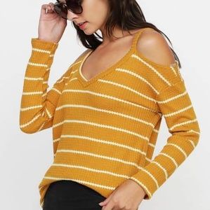Mustard/cream tunic